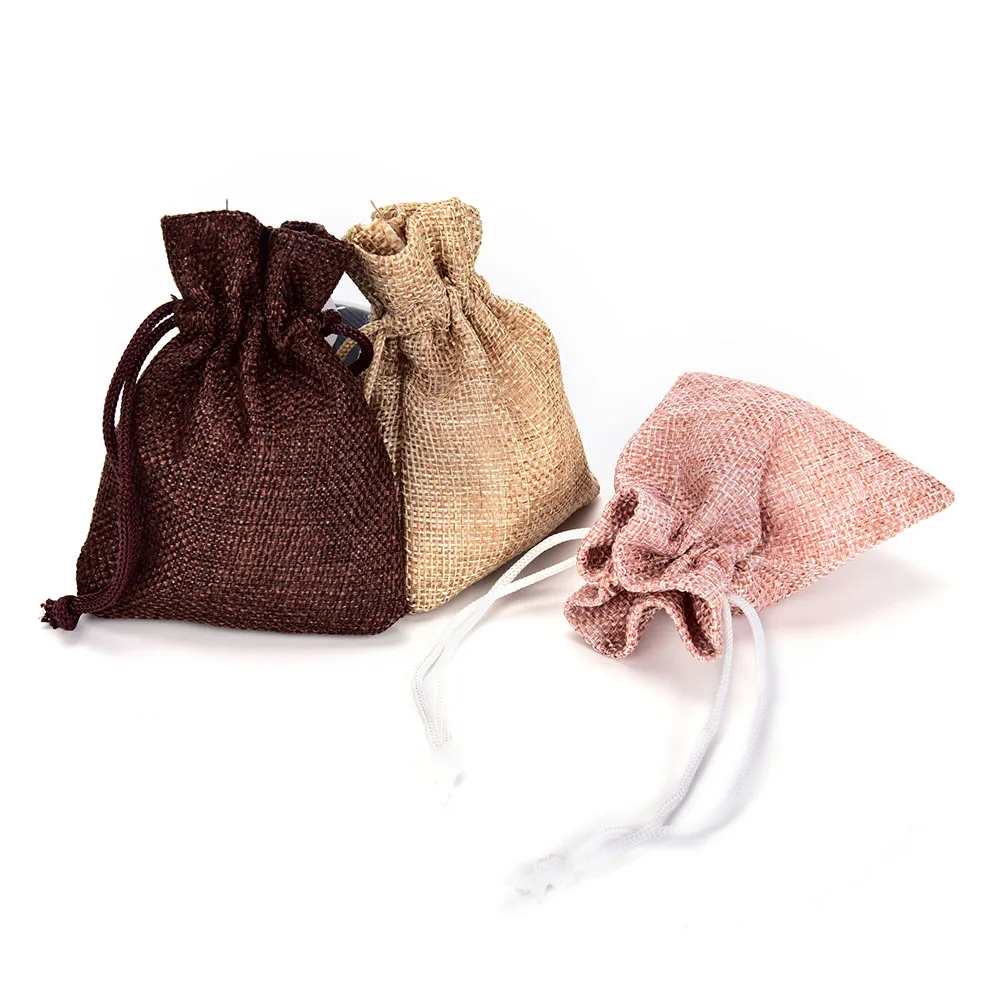 10pcs/lot Quality New portable coin cloth bag duffel bags household