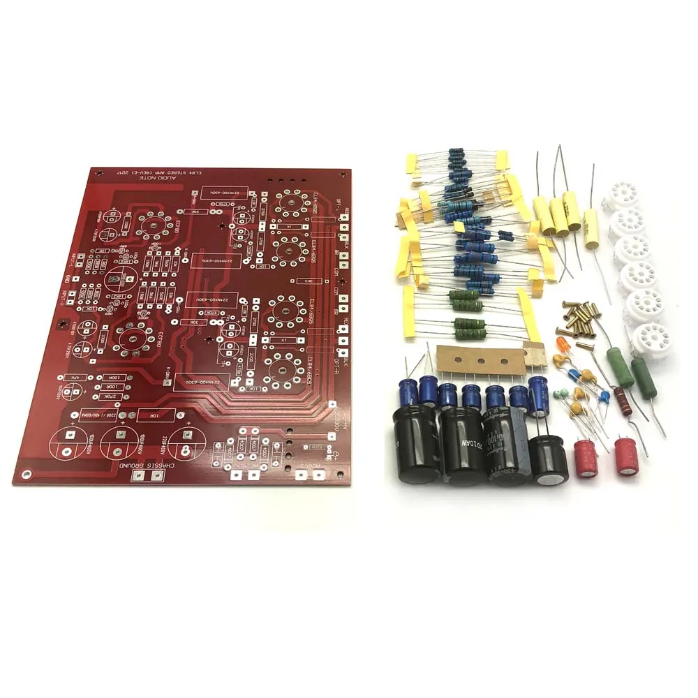 Lusya Hi-End стерео Push-Pull EL84 вакуумный ламповый усилитель PCB DIY Kit AUDIONOTE PP схема с емкостью D4-004