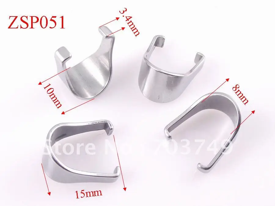 Wholesale large Stainless Steel Hook Pandent Pendants Necklace