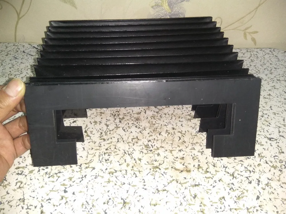 T2 cnc machine protective bellows cover for machine tools,W320mm x