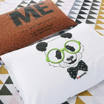 

74*48cm One Pair Interesting Pillowcase For Family Good Gift Pillow Covers For Home