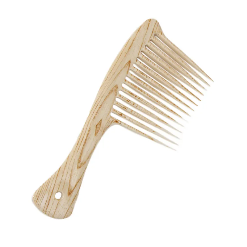 Large Wide Tooth Hair Detangling Hairdressing Rake Comb for Salon Home