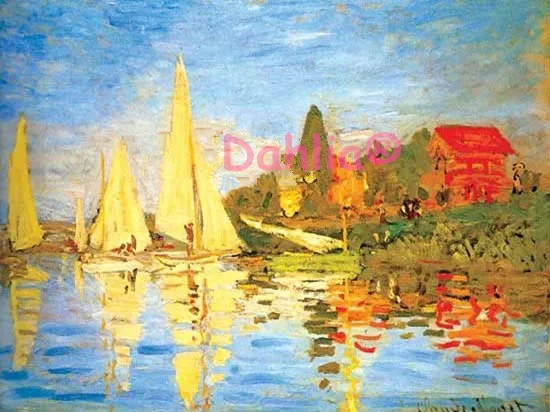 Sunrise impression пейзаж ручной работы Рукоделие Вышивка DIY DMC наборы для вышивки крестом ремесла 14 CT без рисунка домашний Декор стены искусства