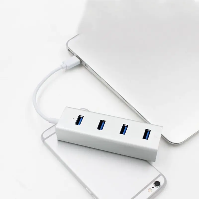 3.0HUB 4-портовый алюминиевый сплав usb-хаб посвященный универсальный сплиттер
