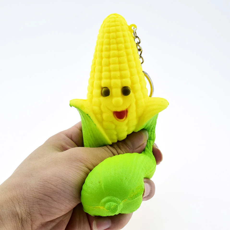 2pcs/lot Toys Food Squishy Jumbo Slow Rising Cheap Big Squishy Corn