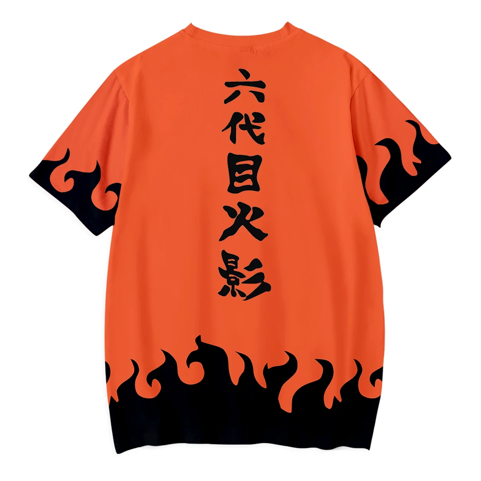 Новая распродажа аниме 3D печать футболка Наруто йондайме костюм Хокаге уличная Harajuku футболки 4XL размера плюс унисекс Camiseta