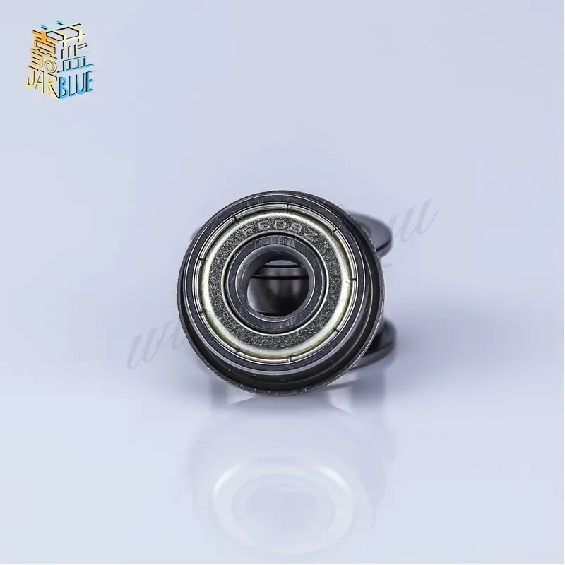 F624ZZ Free Shipping flanged bearing 10pcs F624ZZ  4*13*5mm