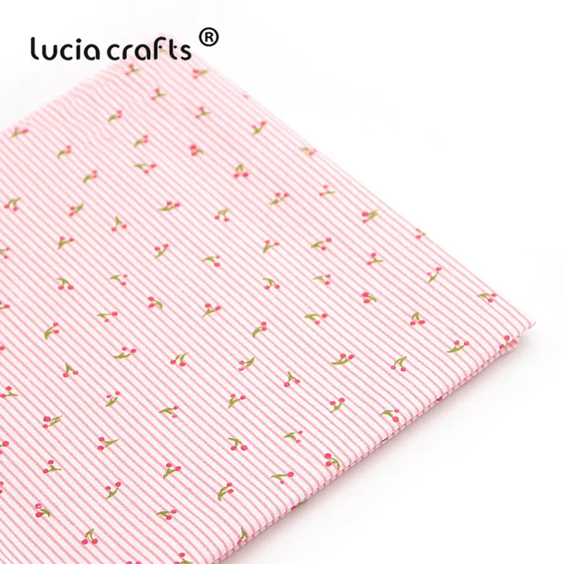 Lucia crafts, 1 шт./лот, 50x50 см, хлопковая ткань для шитья, для рукоделия, Лоскутная ткань, ткань для детского постельного белья, текстильная кукла H0802