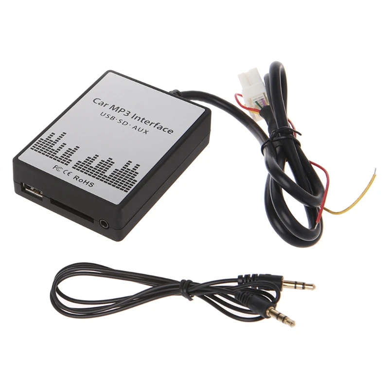 USB SD AUX Автомобильный MP3 музыкальный плеер CD Changer Adapte для Nissan Almera Maxima Teana