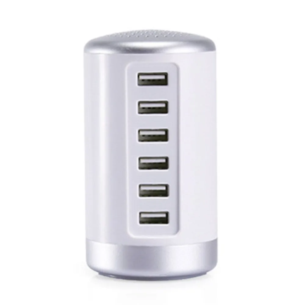 Универсальный многопортовый USB домашние дорожные Настенные зарядное устройство 6 USB Настольная зарядная станция Быстрая зарядка