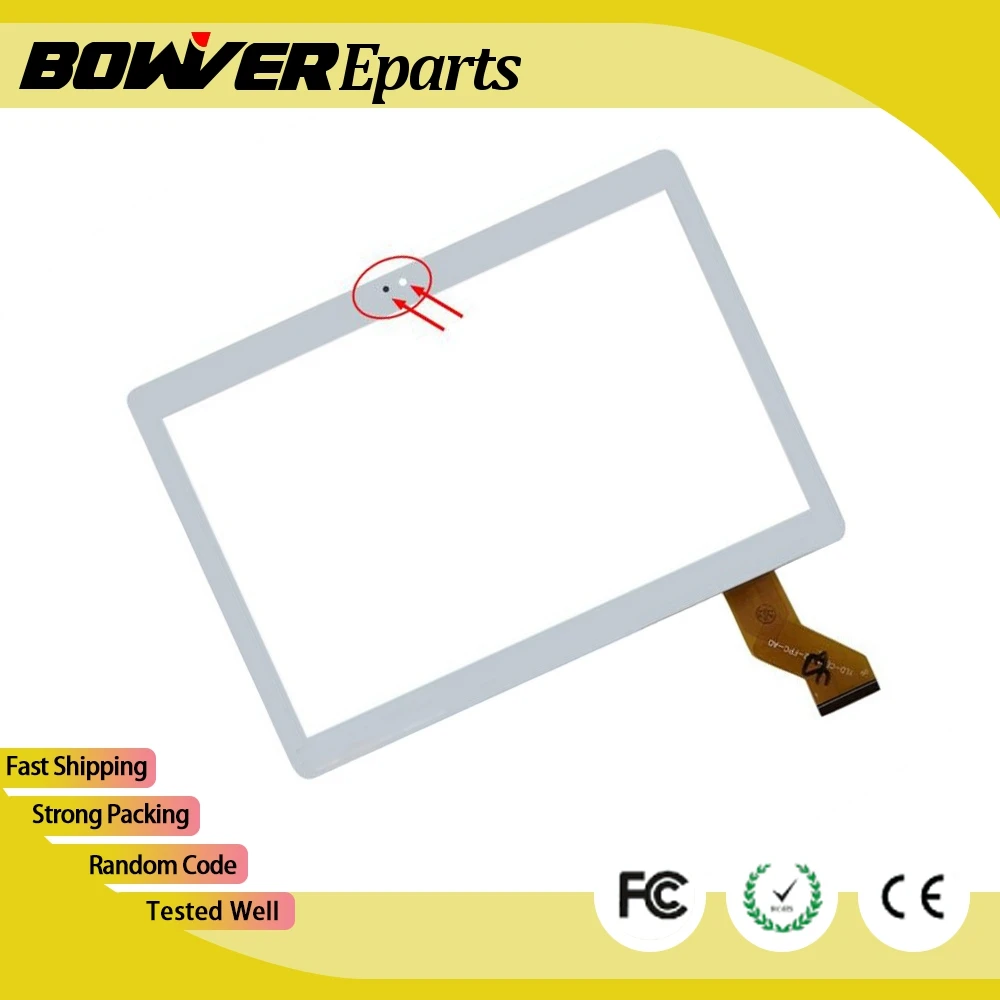 

A+ Random code Touch screen For 10.1" BDF Tablet WY-CTP001 V1 WY-CTP001-V1 YLD-CEGA442-FPC-A0 Touch Panel Sensor Replacement