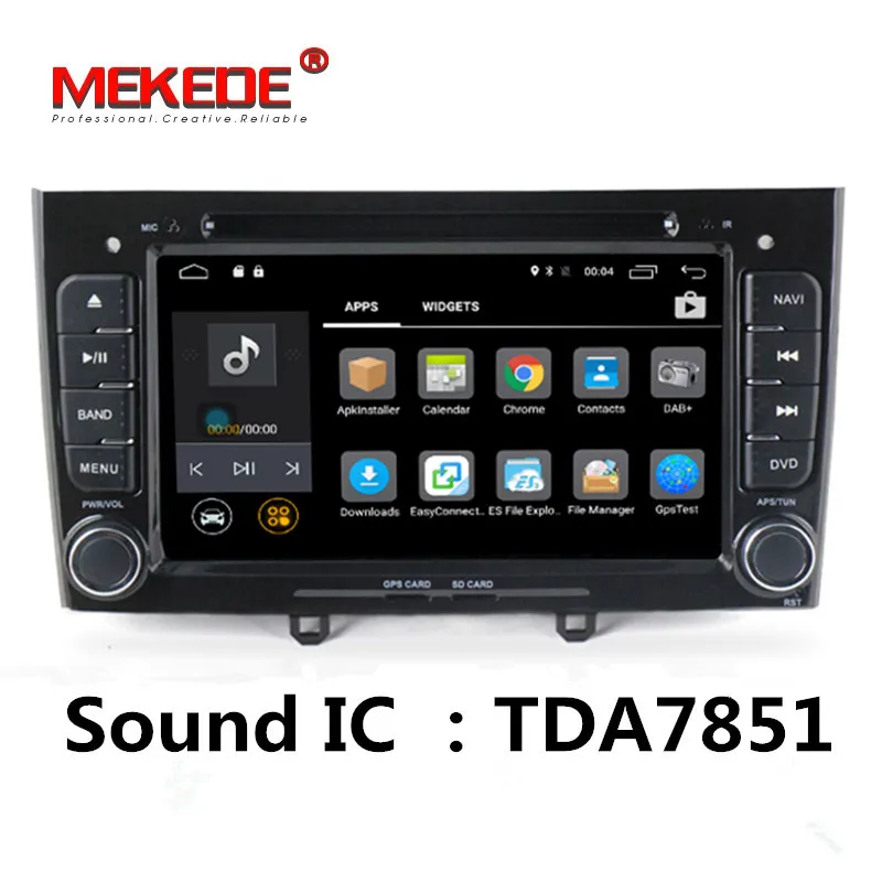 Discount German warehouse! Android 7.1 Car DVD Player Multimedia Stereo For Peugeot 308 408 308SW Autoradio GPS Navigation 4G WIFI BT RDS 3