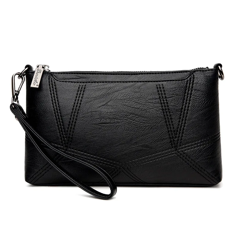 

2019 Fashion car suture bag hand bag sheepskin single shoulder oblique span small bag