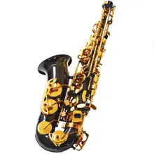 Customize New Arrival WOENS Alto Saxophone Black Nickel Gold Brass Wooden Instruments Saxofone E Flat Sax With Case Customize New Arrival WOENS Alto Saxophone Black Nickel Gold Brass Wooden Instruments Saxofone E Flat Sax With Case
