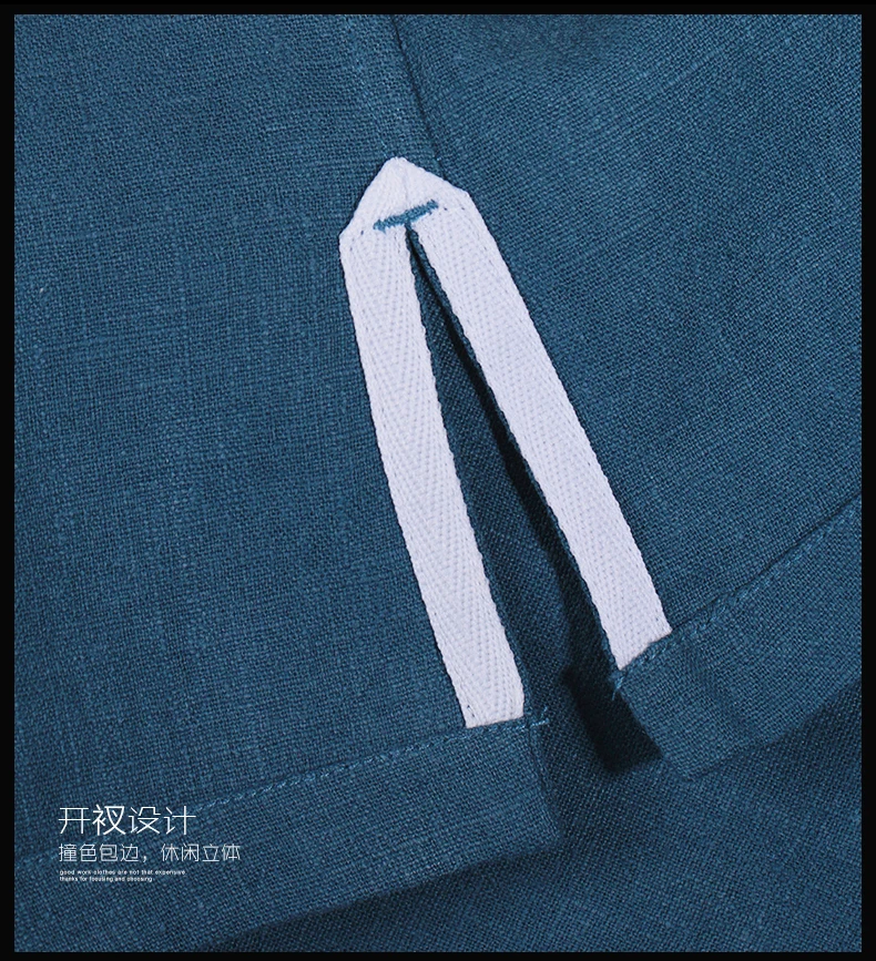 Хлопковая и льняная одежда для повара с длинным рукавом синяя/белая рубашка шеф-повара КУРТКА для ресторана рабочая одежда для мужчин и женщин Профессиональная форма повара