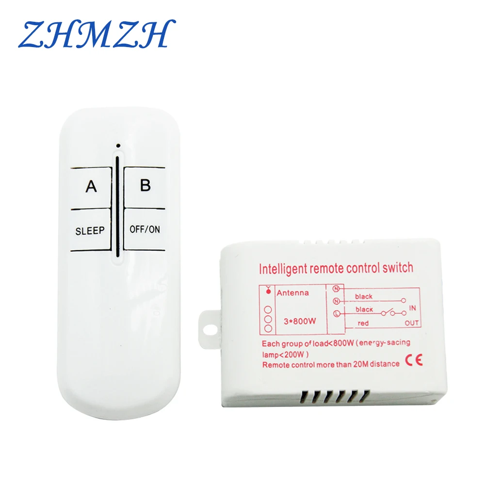 AC 220V Digital Wireless Intelligent Remote Control Switch Smart Manual Numeral Telecontrol Aptitud - 32446655053