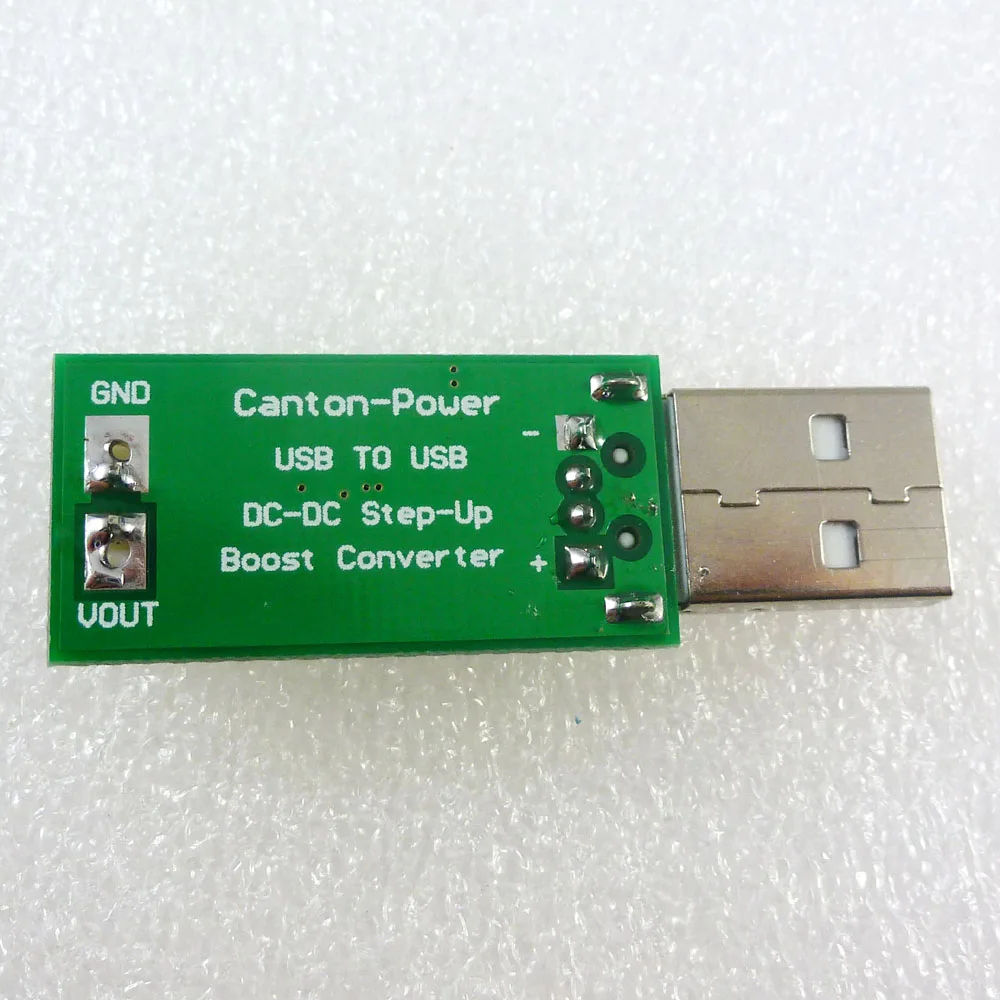 2x DC преобразователь USB 5V to HX2.54 6V 15V регулируемый выходной Повышающий Модуль