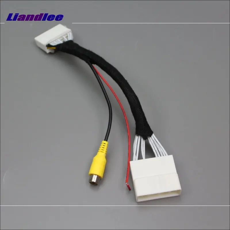 

Liandlee Original Video For Toyota Yaris 2013~2017 Input Switch RCA Adapter Connector Wire Cable Rear View Camera