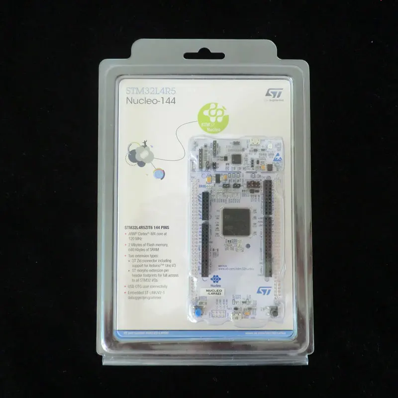 

1 pcs x NUCLEO-L4R5ZI ARM STM32 Nucleo-144 development board with STM32L4R5ZI MCU NUCLEO L4R5ZI