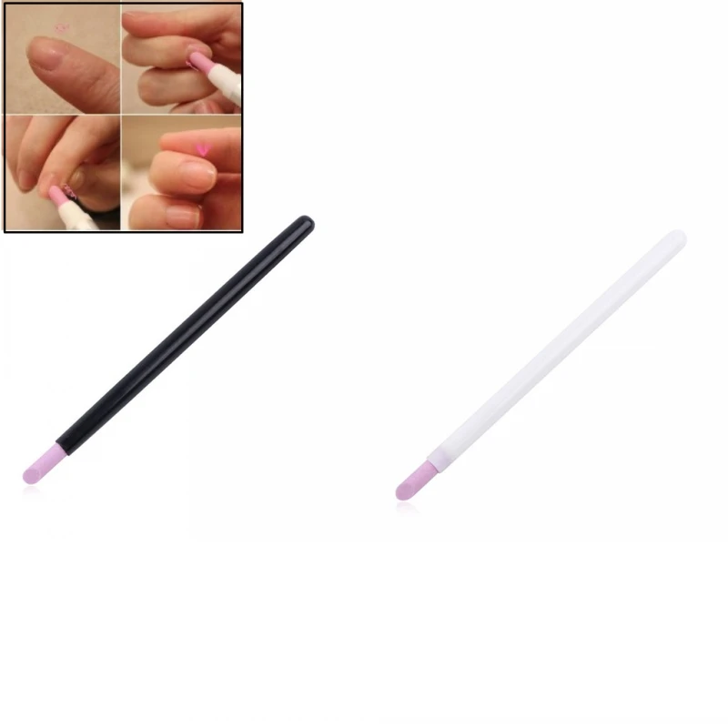 

HOT Unique Stone Nail File Professional Cuticle Remover Trimmer Buffer Pedicure Manicure Nail Art Tools For Women makeup tools