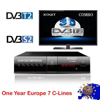 

DVB T2 S2 Combo cline for 1 year Europe Satellite Receiver Digital TV Box Youtube Tuner DVB T2 Tuner set-top box Wifi finder m3u