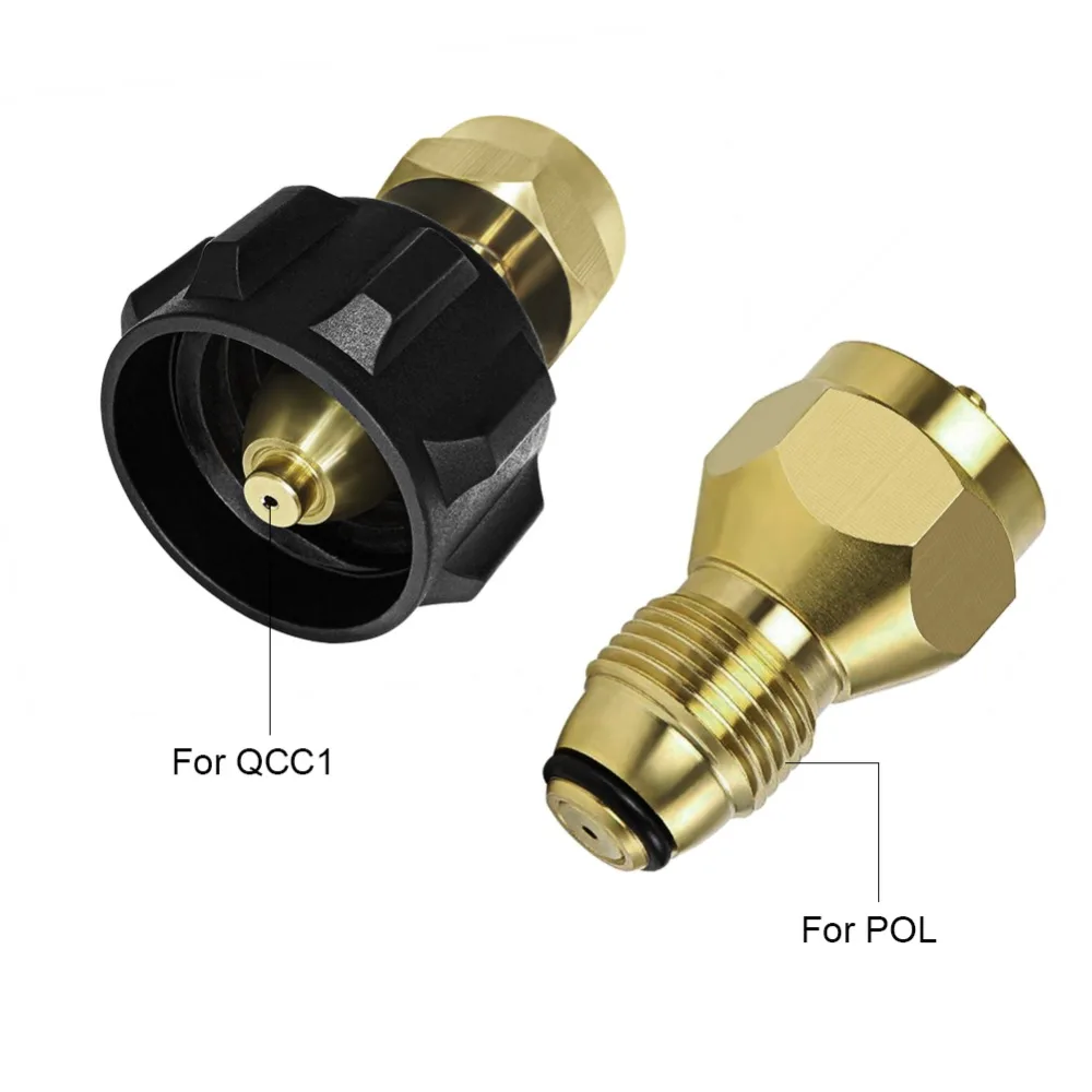 1 LB адаптер для замены Газа Пропан бутылки бака адаптер латунный регулятор клапан набор