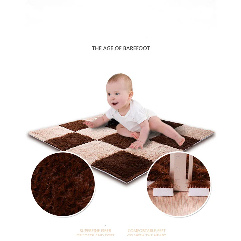 

Stitching carpet children climbing Puzzle Play mat EVA foam mats Interlock Exercise bedroom floor mat Baby Gym speelmat