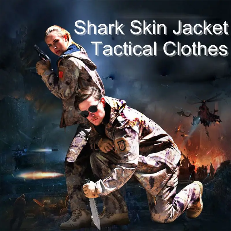 TAD Shark Skin Soft Shell Camo Jacket Hunting Clothes Shirt Or Pants Outdoor Sports Tactical Military Waterproof Hiking Clothing цена TAD Shark Skin Soft Shell Camo Jacket Hunting Clothes Shirt Or Pants Outdoor Sports Tactical Military Waterproof Hiking Clothing цены онлайн