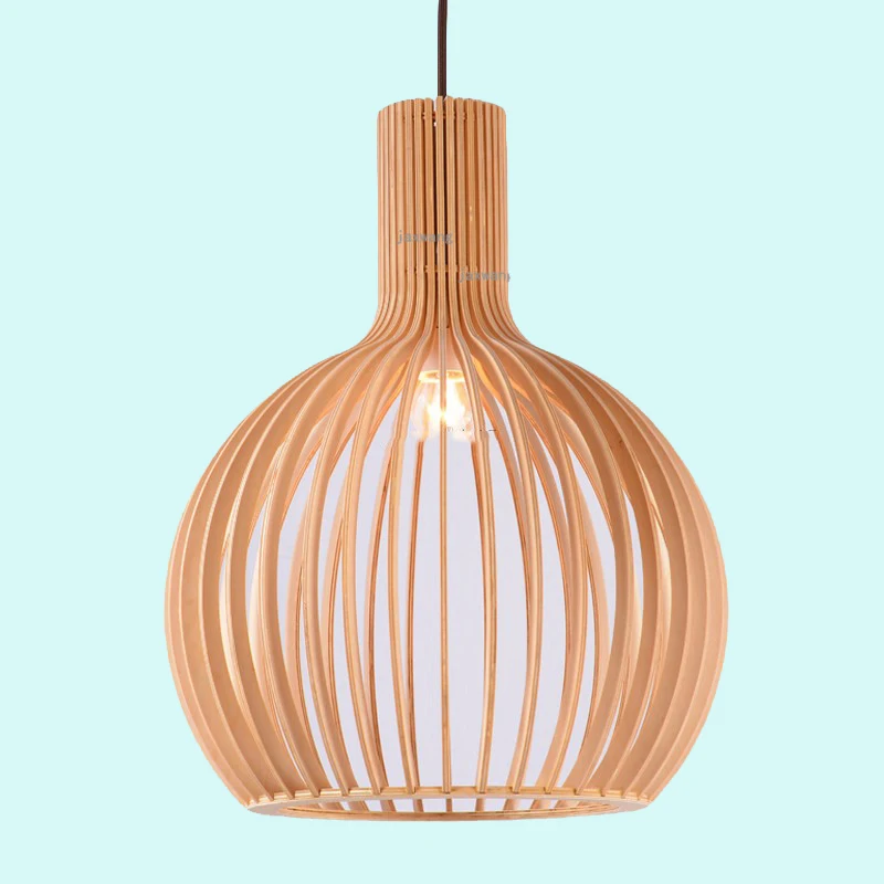 

Nordic wood Led Pendant Lamp Lights Hanging Lamp Hanglamp Light Fixture Modern Hanging Ceiling Lamps Chandelier Lighting sssvv