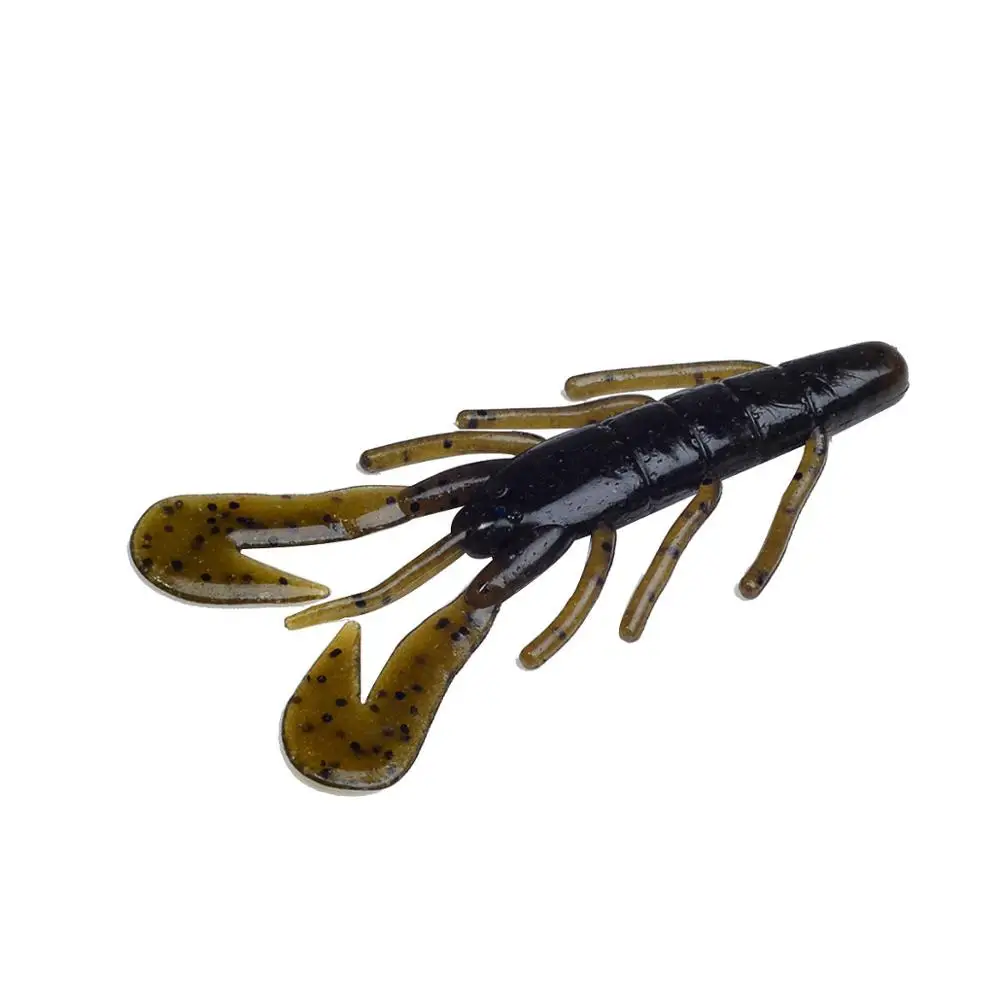 BassLegend-рыболовная Мягкая приманка ультра Vibe speed Craw Bass Lure 90 мм/5,6 г 6 шт - Цвет: 03