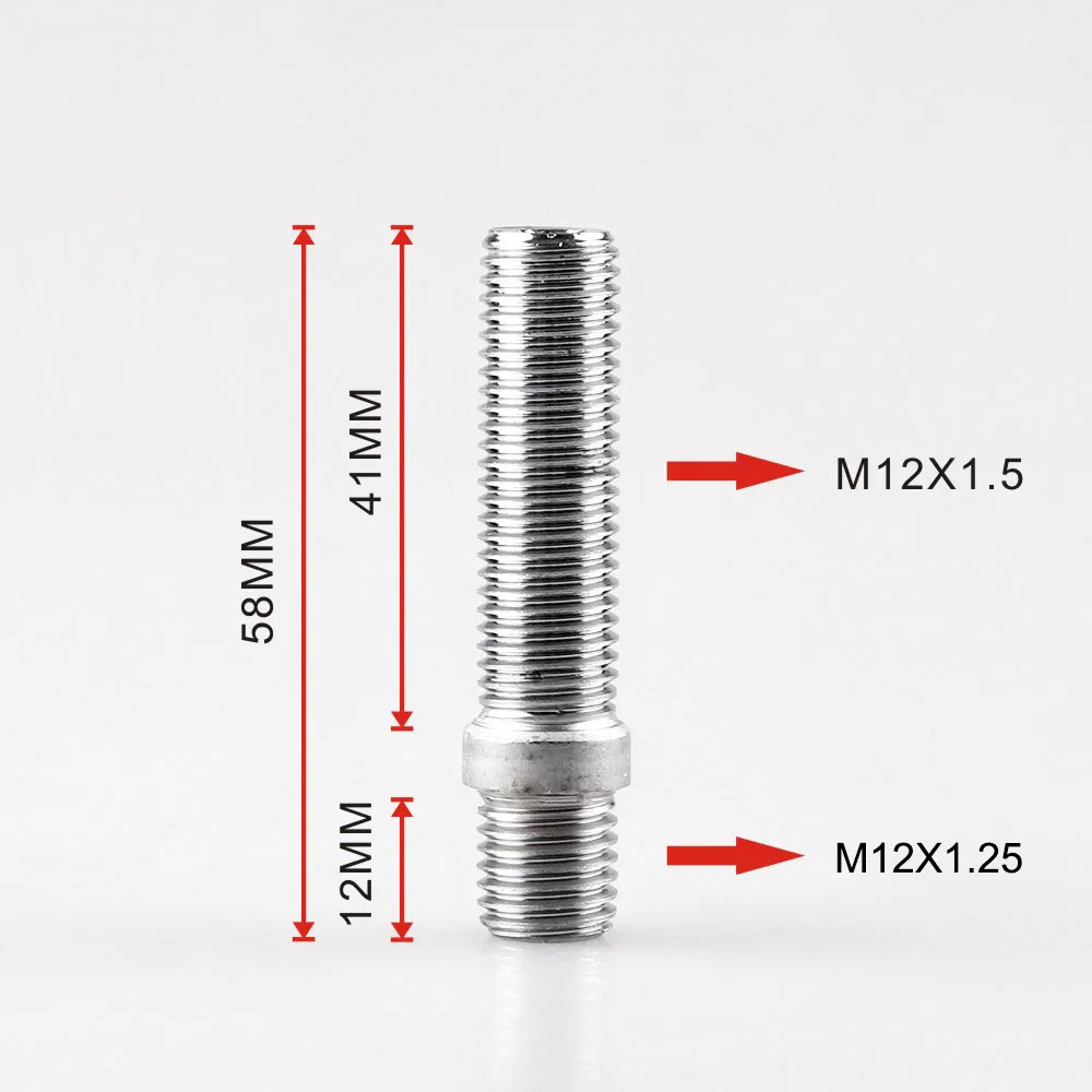 Расширенные колесные шпильки конверсионные болты/винтовой адаптер Комплект(M12x1.5 до M14x1.5, M12x1.5 до M12x1.5