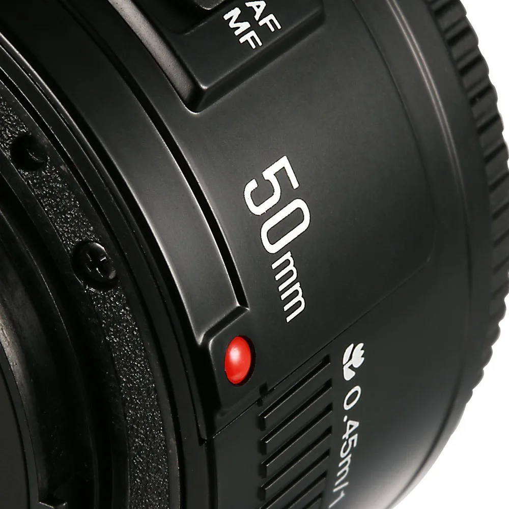 Стандартный основной объектив YONGNUO YN 50 мм F1.8 с большой апертурой и автофокусом