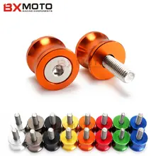font b Motorcycle b font stands screws font b Swingarm b font Spools slider Orange