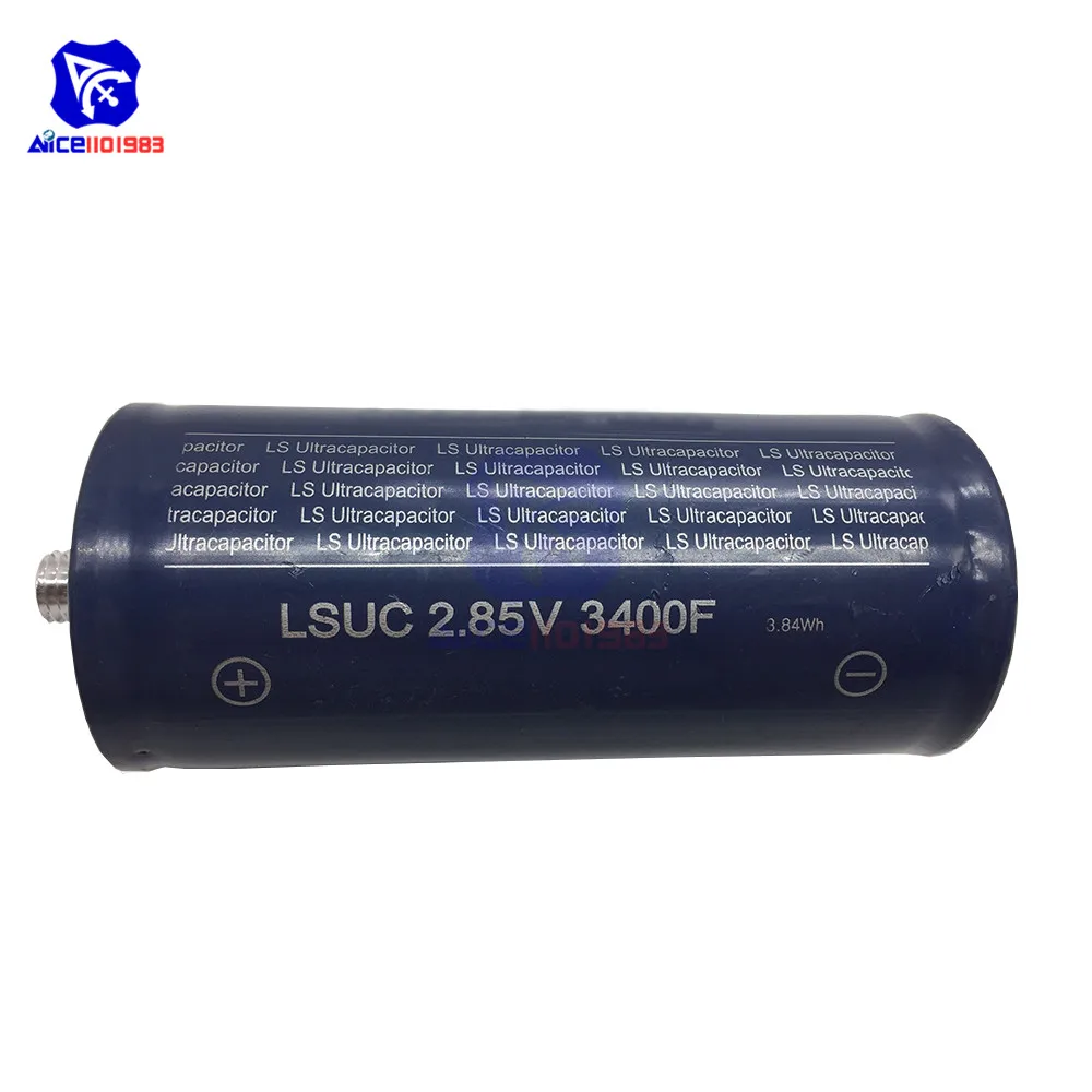 Ultrakapactor 2 85 в 3400F 145*60 мм низкочастотный конденсатор супер фарадный ESR 2.85V3400F для