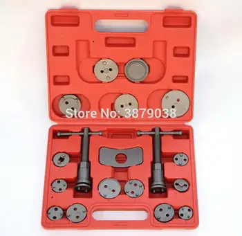 

18pcs Universal Caliper Brake Piston Tool Kit Disc Brakes Rewind Wind Back Pad With Case For V-W AUDI FORD BM-W Citroen