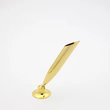 100 шт металлический стол/настольная шариковая ручка База держатель ручки модные офисные принадлежности