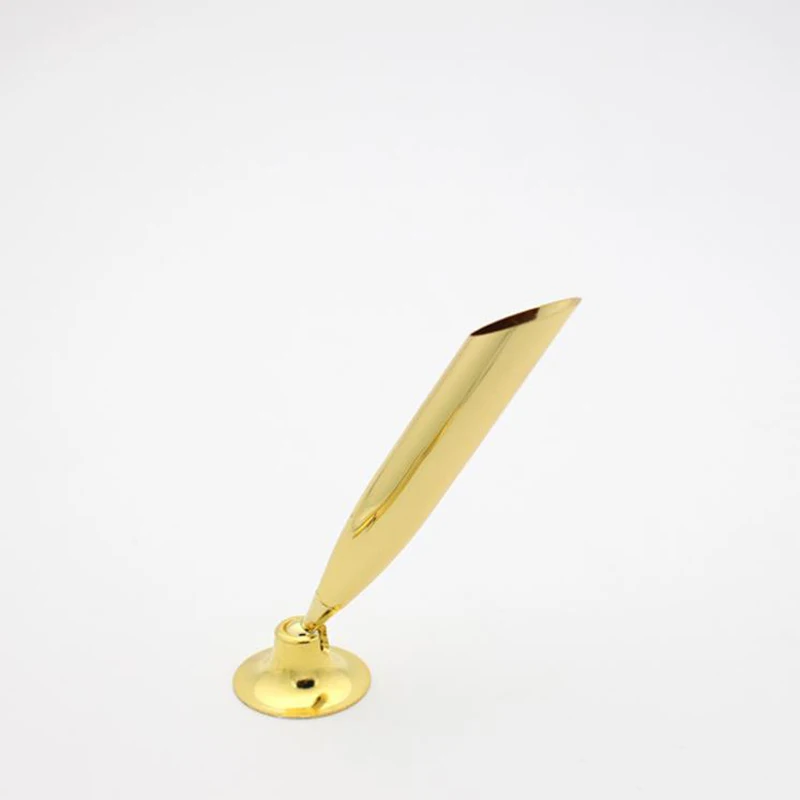 100pcs Metal Table / Desk ballpoint pen base pen holder Fashion office