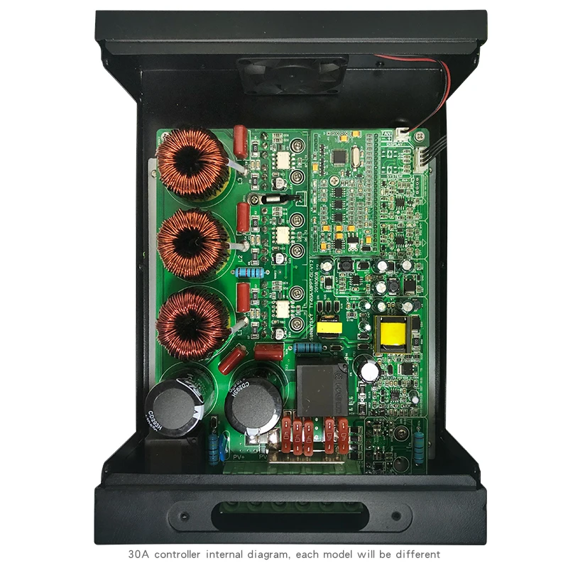 Mppt контроллер солнечной зарядки 40A 50a 60a регулятор панели 60 в 72 96 ЖК дисплей авто