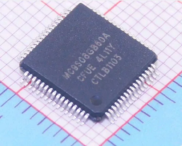 

1pcs/lot MC9S08GB60ACFUE QFP-64 MC9S08GB60A QFP SMD
