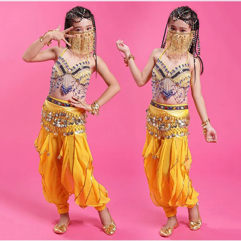 2016 Hot Selling S/M/L Sexy Children Belly Dance Costume Set on Sale