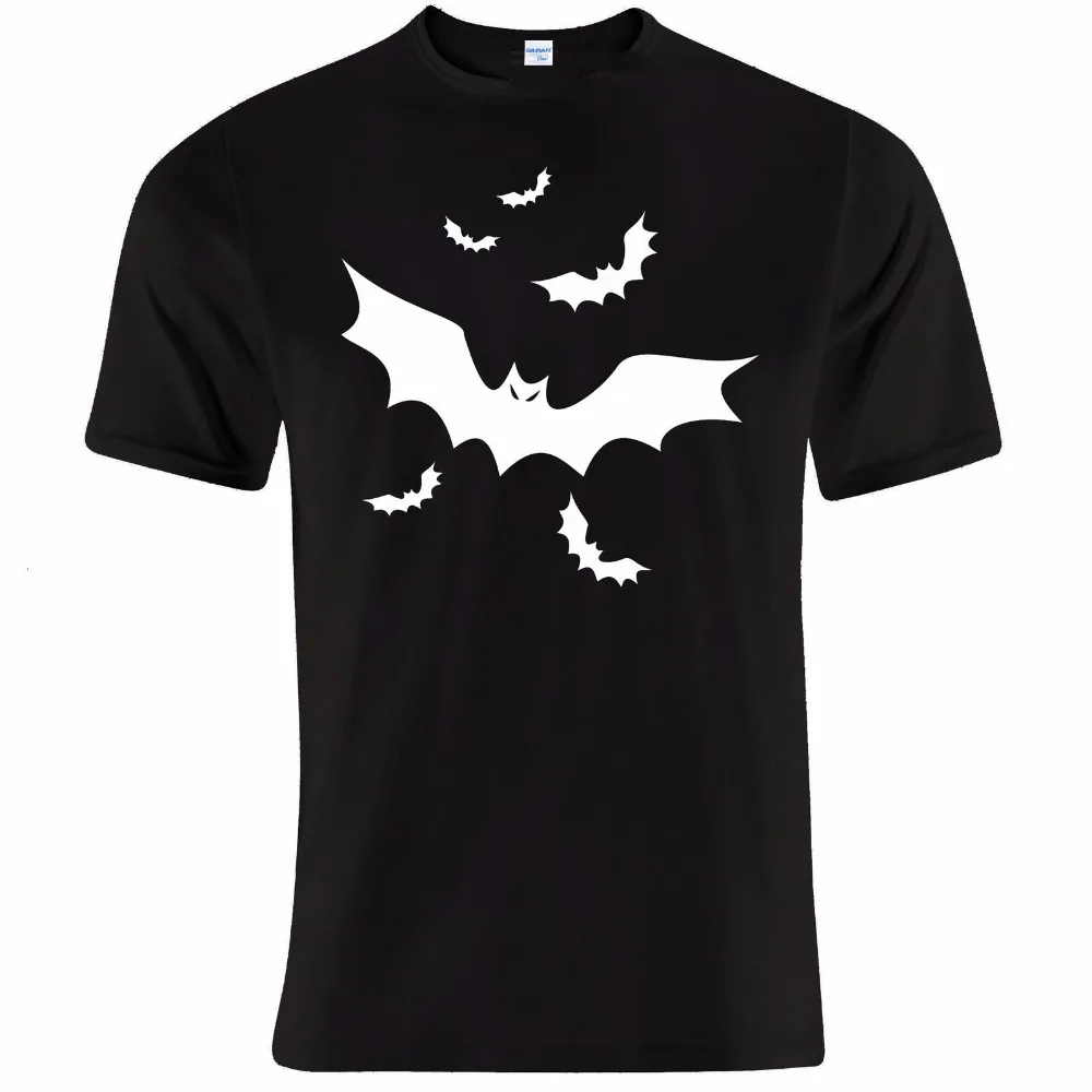 New T Shirts Unisex Funny Tops Tee Shirt mens "Crazy Bats" Vampire