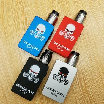 

CYAN Apocalypse Squonk Box Mod Vape Kit with Apocalypse GEN 2 RDA Atomizer BF Pin Armageddon Squonker Box Mod Machine Vapor Mods