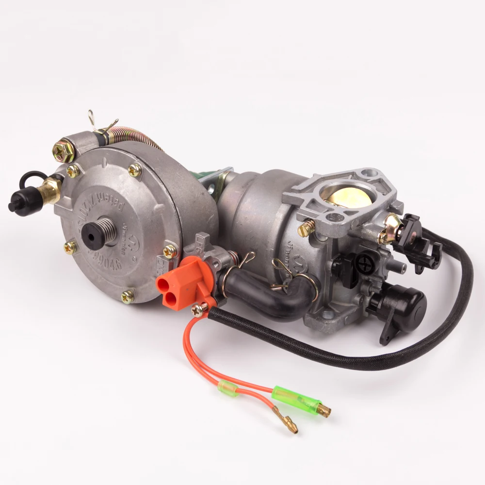 Classic CHINA LPG 188 NG Carburetor dual fuel LPG conversion kit for 5KW 6.5KW 188F 190F Gasoline Generator Dual Fuel Carburetor walker 15323c carburetor kit
