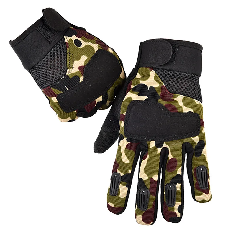 2pcs Outdoor Camping hunting Military Tactical Gloves Sports Training Gloves Hiking cycling Full Finger Gloves