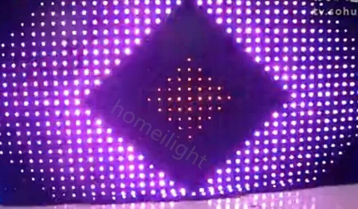 2*4 м led видео занавес, RGB vision занавес для DJ, YY, студия, сценический фон показать матричный занавес