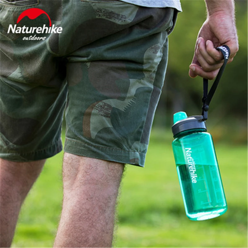 Naturehike спортивные бутылки беговые бутылки пластиковые стаканы для воды портативные легко открывающиеся большие емкости для походов на открытом воздухе