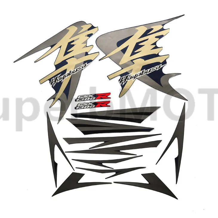 

For Suzuki Hayabusa GSXR1300R GSXR 1300R 2008 Fairing Sticker Kit Motorcycle Accessories Sticker