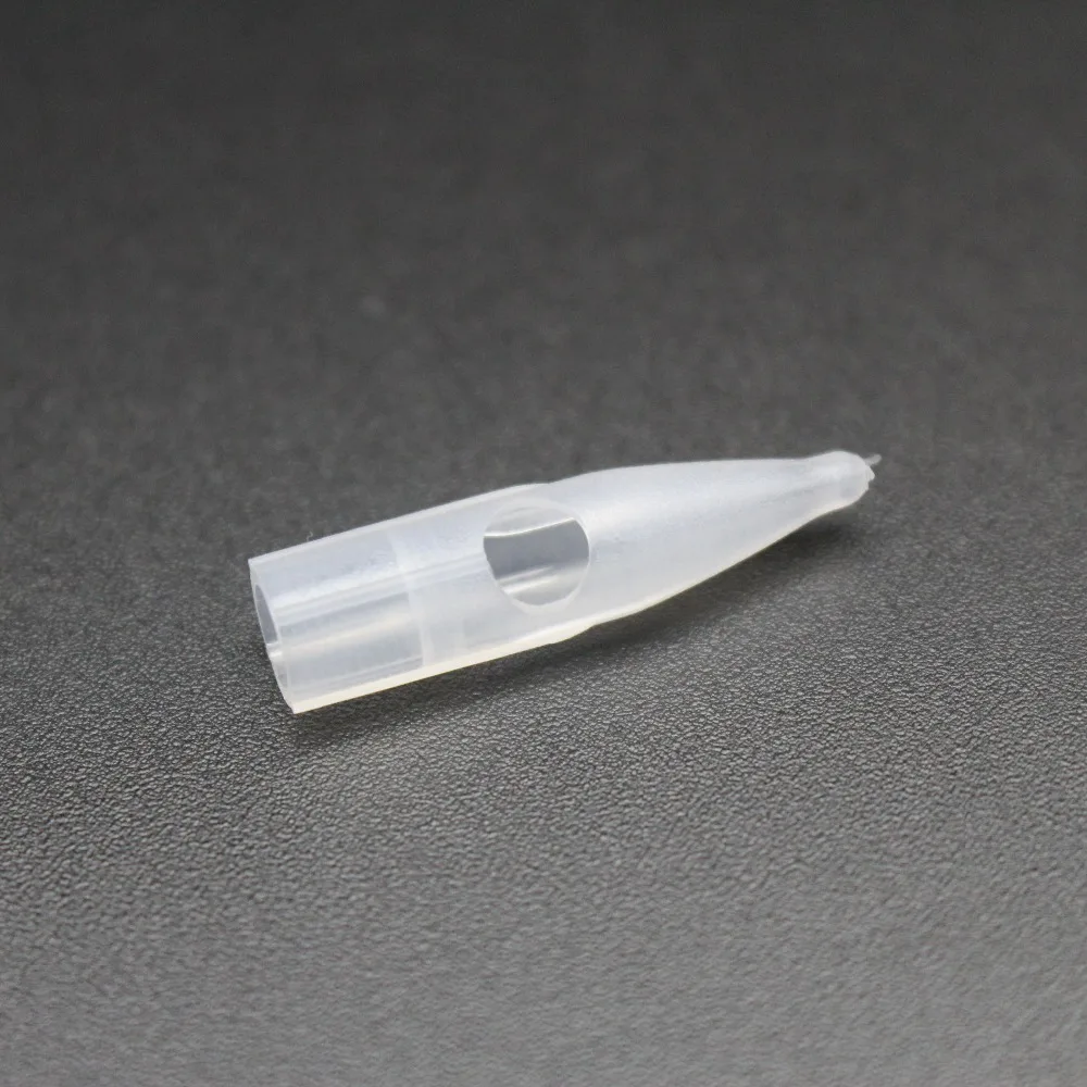100Pcs Sterile Disposable Permanent Makeup Eyebrow Lip Tattoo Tips Needle Caps For Merlin Mosaic Dragon Tattoo Machine
