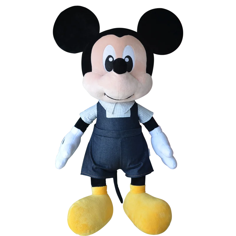 Оригинальная Disney Микки Маус джинсовая кукла мышки Минни детский подарок на день