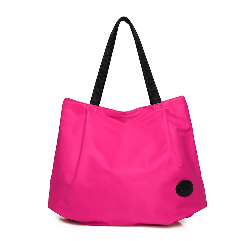 

New minimalist fashion ladies shoulder bag high-capacity travel commuter bag waterproof nylon bag Joker portable travel bag